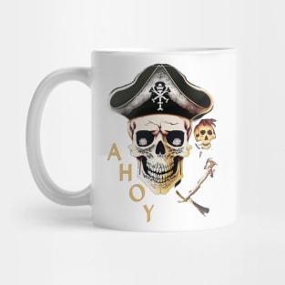 Pirate's Parley - Ahoy Skull Mug